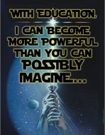 Star Wars Power Of Education Poster .PD137-7346