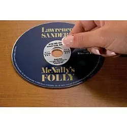 CD DVD security Void labels is customizable to print your library name ...