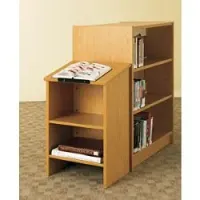 End of Range Atlas & Dictionary Stand 2 Fix Shelf. 14PMT379-5132