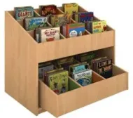 2 Tier Pull Out Browser Box. 22PMT136-1725