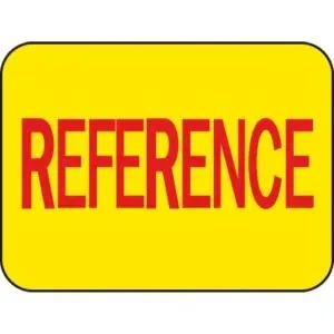 Reference Label Library library use circulation label - Library Supplies Singapore
