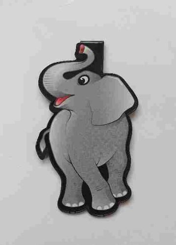 Clip On Page Book Mark. COBM-Elephant