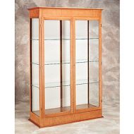 Full Height Wood Door Frame Glass Case 16PMT847-4731