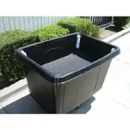 Rubbermaid Plastic Depressible Book Cart PD137-8222