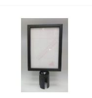 Queue Post A4 Sign Holder. 6PMTC3-BA4