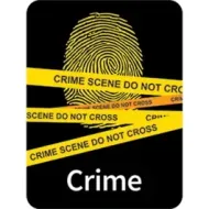 Flare Genre Subject Label " Crime ". PD138-4243