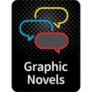 Flare Genre Subject Label " Graphic Novels ". PD138-5529