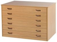 6 Drawer Wooden CD Cabinet. WLBC363720-6