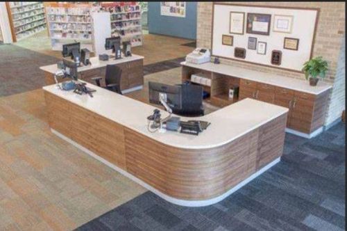 Custom Build Circulation Counter Flat Top. TTH-CC-Ftop