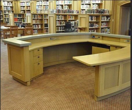 Custom Build Circulation Counter High Front Design