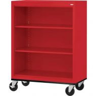 Mobile Metal Book Shelves Double Face. 22MBS-483624