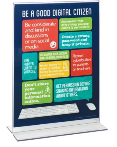 T Design Double Side Portrait A3 Sign Holder. PBOT-TP-A3