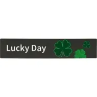Bookshelf Sign " Lucky Day ". PD138-4292