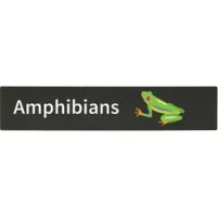 Bookshelf Sign "Amphibians". PD138-4290 