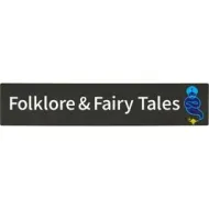 Bookshelf Sign " Folklore & Fairy Tales". PD138-4286