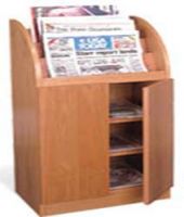 Newspaper Display Cabinet with Door 16PMT840-7952