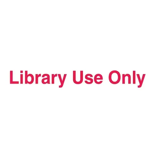 library circulation labels apply on library materials to inform reader ...