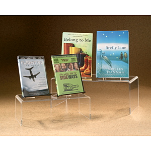 Display Risers For Library acrylic display riser - Library Supplies Singapore